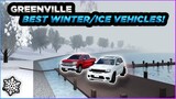 Greenville Best WINTER/ICE Vehicles || Roblox Greenville
