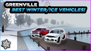 Greenville Best WINTER/ICE Vehicles || Roblox Greenville