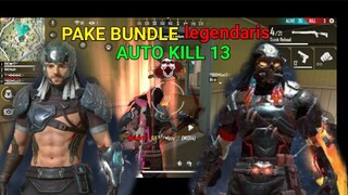 PAKE BUNDLE legendaris auto kill banyak - GARENA FREE FIRE INDONESIA