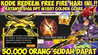 5 KODE REDEEM FREE FIRE HARI INI 25 OKTOBER TERBARU 2021 | DAPAT SG 2 GOLDEN GLARE !? - FREE FIRE