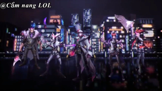 Chi tiết vẻ đẹp nhóm trang phục Ác Mộng Thành Phố Ngầm #lol