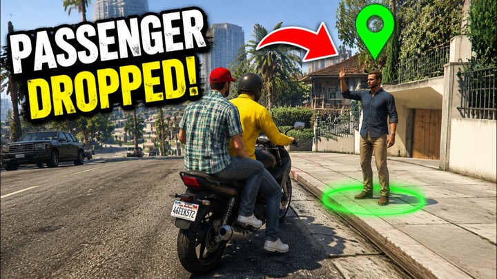I Became a Bike Taxi Driver in Mirage City! 🏍️😂 | Passenger Drop Missions