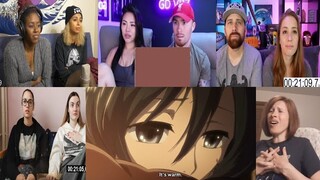 ATTACK ON TITAN EPISODE 6 REACTION MASHUP!!