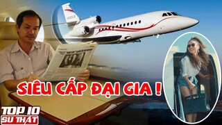 10 Chuyên Cơ Xa Xỉ Bậc Nhất Của Giới Siêu Giàu - Việt Nam Có 2 Người | Top 10 Nổi Tiếng