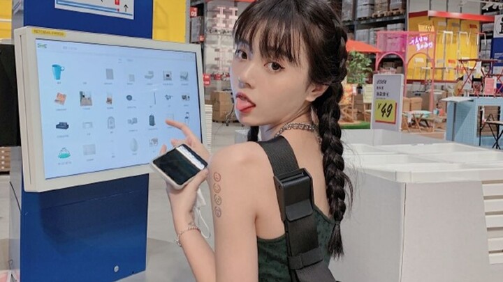 夏季平价吊带分享~平胸女孩怎么穿