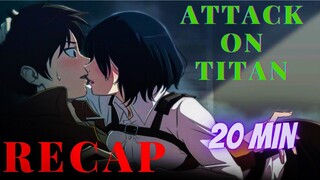 Attack on Titan recap Hindi| Attack on titan up to season 3 in 20 min