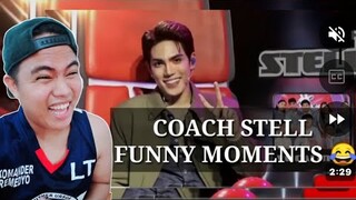 Coach Stell Funny Moments at The Voice Generations Reaction