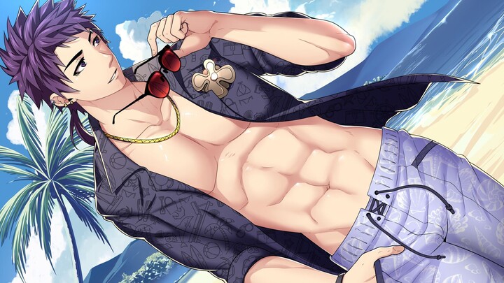 【Full Service】Full Service Purple Hair Remi CG+BGM Remi Svensson (Touching)