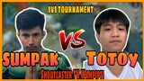 SUMPAK VS TOTOY (1V1 MARKSMAN) | WAMPIPTI SHOUTCASTER | MLBB!