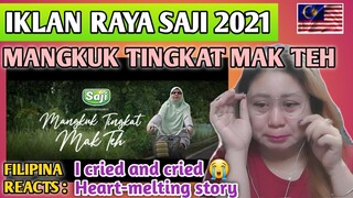 IKLAN RAYA SAJI 2021 | MANGKUK TINGKAT MAK TEH || FILIPINA REACTS