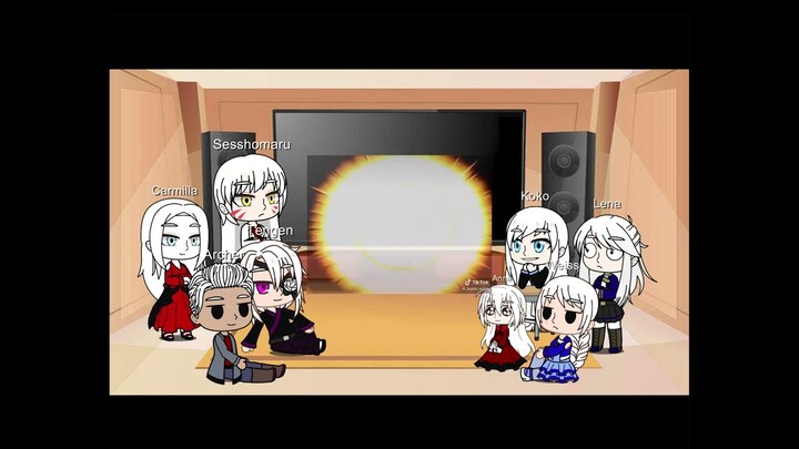 White haired characters react part 4/8 (Tengen)
