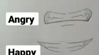 How to draw anime mouth Differently 😊
