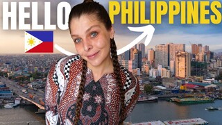 Our First Time in The Philippines 🇵🇭 (Manila Shocked Us)