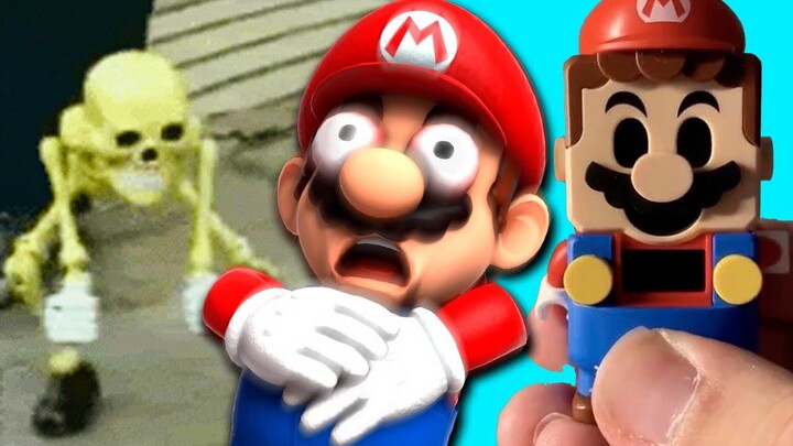 Mario Reacts to Spooky Memes but Dies half way through