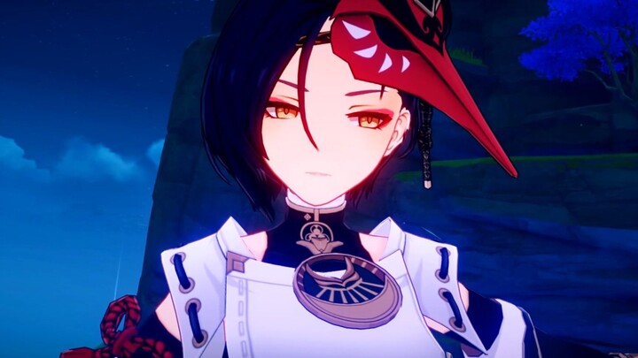 Kujo Sara: General, do you like my new hairstyle?