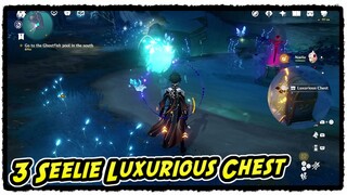 3 Seelie Luxurious Chest Puzzle in Genshin Impact 2.5 Three Realms Gateway Offering