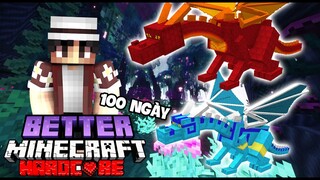 KaizMC Tóm Tắt 100 Ngày BETTER MINECRAFT Sinh Tồn Siêu Khó Rất Nhưng Mình May Mắn Ứ Chịu Được !!!
