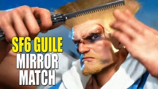 SF 6: Guile VS Guile | NEW DIAGONAL SONIC HURRICANE + BATTLE DAMAGE