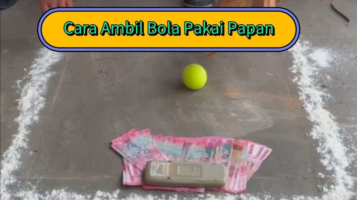 Cara Ambil Bola Pakai Papan