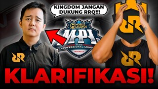 “KECEWA BERAT, KINGDOM GA USAH DUKUNG RRQ”-CEO RRQ