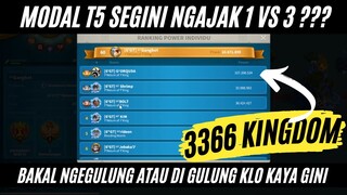 gimik coreo dan 3366 1 vs 3 brani bgt nih kingdom modal segini 1 vs 3