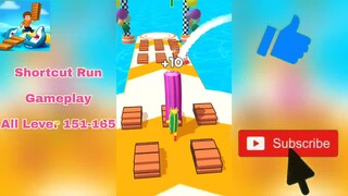 Shortcut Run - Gameplay walkthrough Androi/Ios - All Levels 151-175