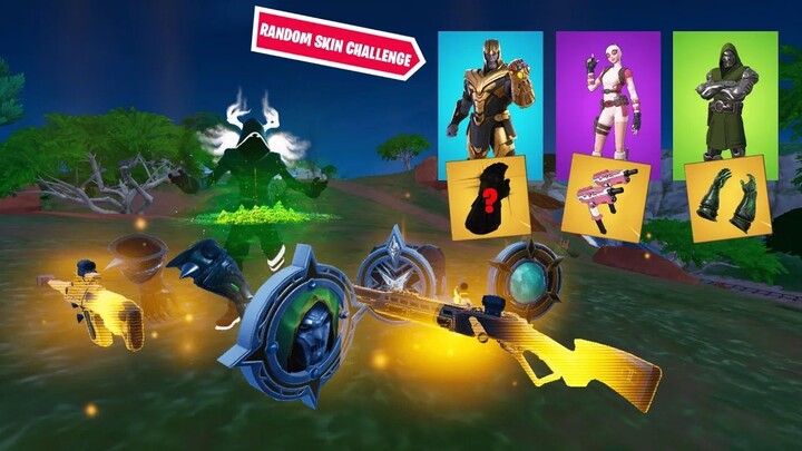 I Tried A Random Marvel Skin Challenge..