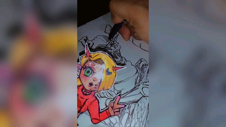 drawing Ultraman