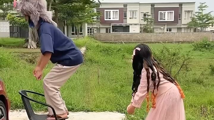 COSPLAY ANIME| malah kena batunya