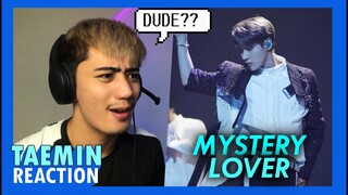 REACTION to TAEMIN - 'MYSTERY LOVER' (LYRICS + LIVE PERFORMANCE)