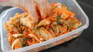 KIM CHI - Cách làm Kim Chi cấp tốc, nhanh gọn, trộn ăn liền  - Mai Khôi.