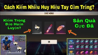 [Garena Free Fire]/Chia Sẻ 4 Cách Kiếm Huy Hiệu Tay Cầm Trắng Tham Gia Sự Kiện Trận Đôi Công?