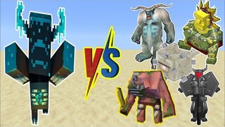 WARDEN VS BARAKO THE SUN CHIEF MUTANT WARDEN VS FROSTMAU MUTANT WARDEN VS ZOMBIE PIGMA