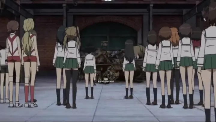 [Anime] [Girls und Panzer] Marching of Ooarai Girls High School