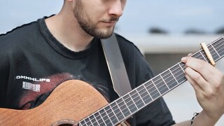 [Gitar Fingerstyle] Ansambel eksplosif! Final musim terakhir "Under The Tree" Attack on Titan, OP pe