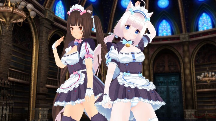 【Grass Cat MMD】ฉันได้ยินมาว่าใครๆ ก็ชอบเกมยิงปืนนี้_(:з」∠)_