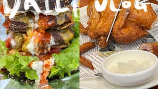 「In Beijing vlog」#My favorite Beijing food store!｜Double-decker burger on National Highway 109｜Homel