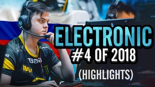 electronic - HLTV.org's #4 Of 2018 (CS:GO)