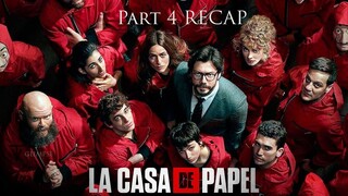 Casa de Papel | Resumen Parte 4 (Money Heist) Español (Subtítulos Ingles)