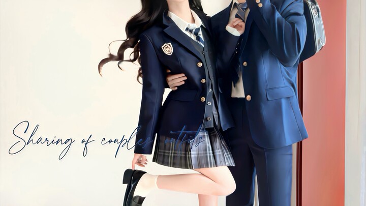 Những đàn anh, đàn chị sành mặc cực kỳ! Set đồ đôi mà thiếu đồng phục JK thì coi như chưa hoàn chỉnh