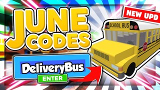 New "School Bus" Update Working Codes 2021 in Roblox Delivery Simulator