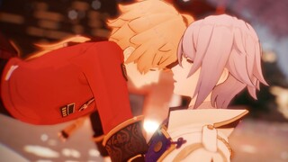 【原神/绫托MMD】《关于家主和他的家政官在祭典前给大家跳祝神舞这件事》