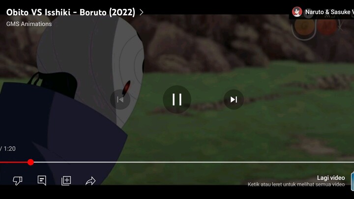 Uchiha Obito vs issihiki jigen parti 2