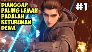 Keturunan Dewa ingin Membalas dendam Kematian Ibunya - Animasi - Donghua Azure Legacy (PART1)