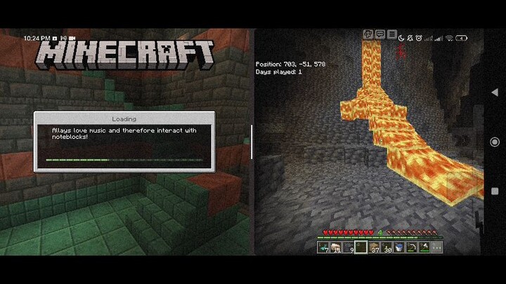 split screen