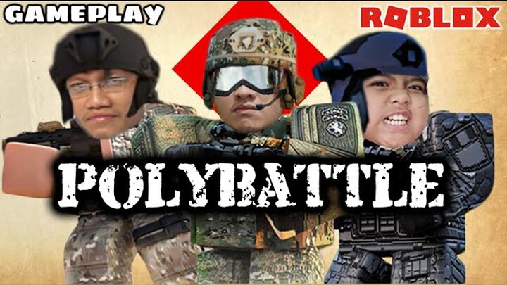 MERAHISME RAMPAGE MODE!! - [ROBLOX] POLY BATTLE Indonesia Gameplay