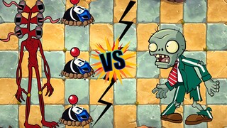 Plants VS Zombies 어몽어스 Vs TrafficLight Head + Venom + Godzilla Eye of Chulthu Animation Compilation