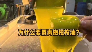 Why use green olives to make oil? #Science #StressRelief #Olive #LearnSomethingNew