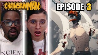 MEOWY'S WHEREABOUTS! | Chainsaw Man Episode 3 Reaction