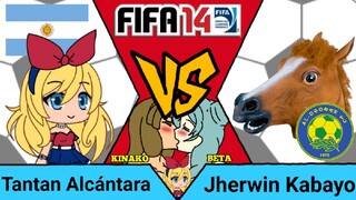 Tantan Alcántara (Argentina) VS Jherwin Kabayo (Al Orubah) in FIFA 14